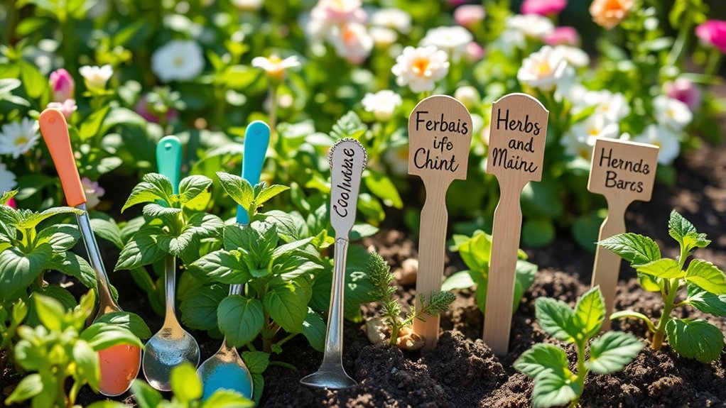 personalized diy plant markers