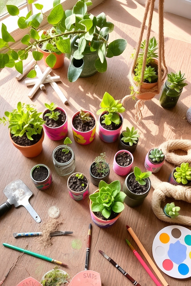 personalized diy planter creations