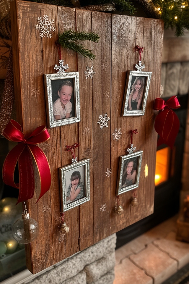 personalized holiday photo boards