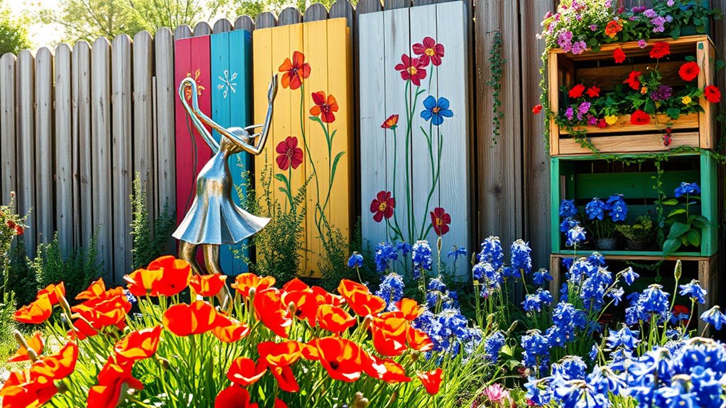 personalized outdoor art installations