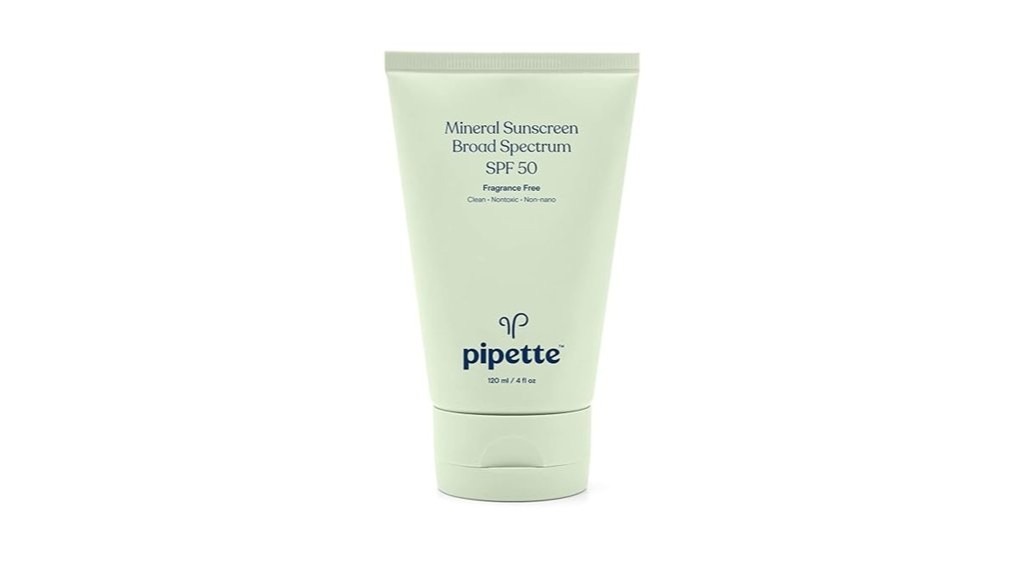pipette mineral sunscreen for kids