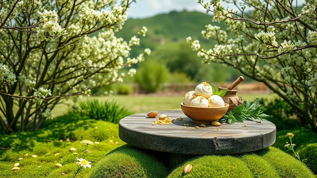 pistachio tree tranquility garden