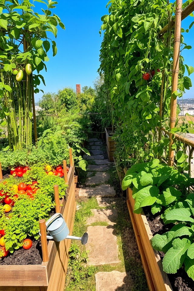 plan efficient garden layout
