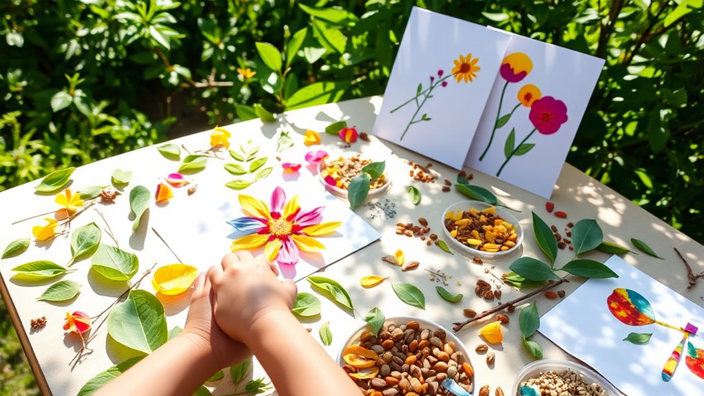 plant art with nature