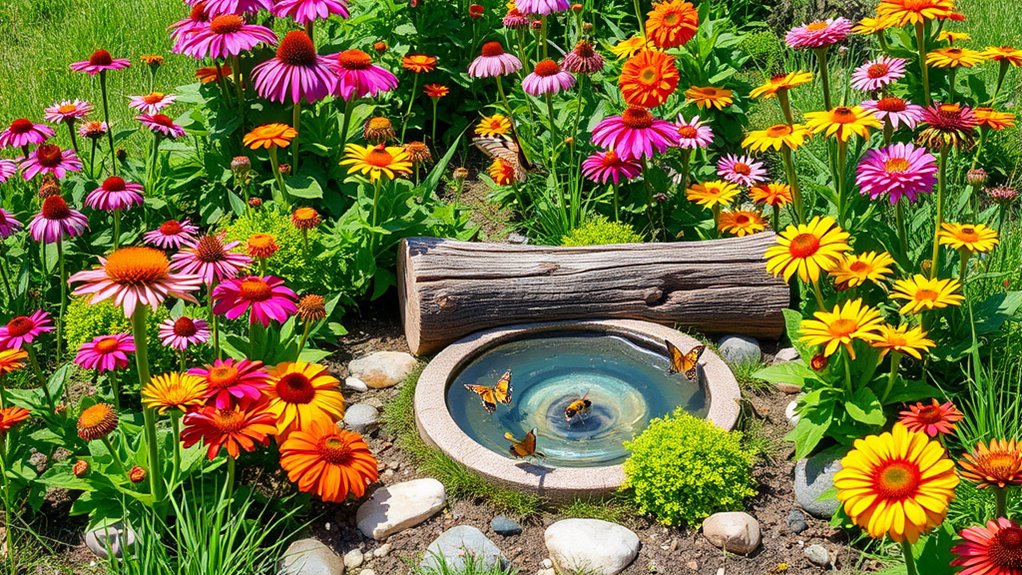 pollinator friendly garden design
