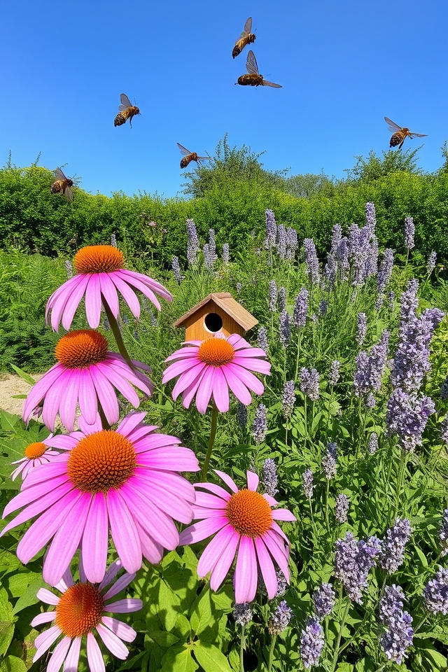 pollinator friendly garden design