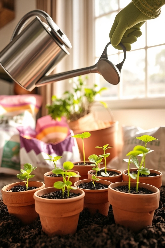 potting for healthy growth