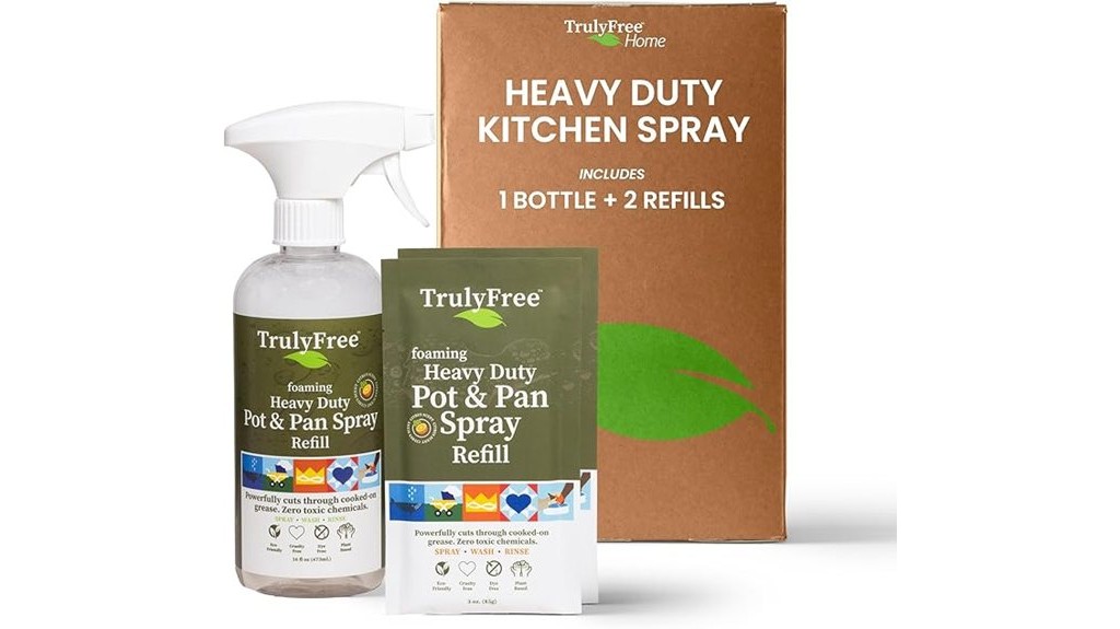 powerful grease remover spray