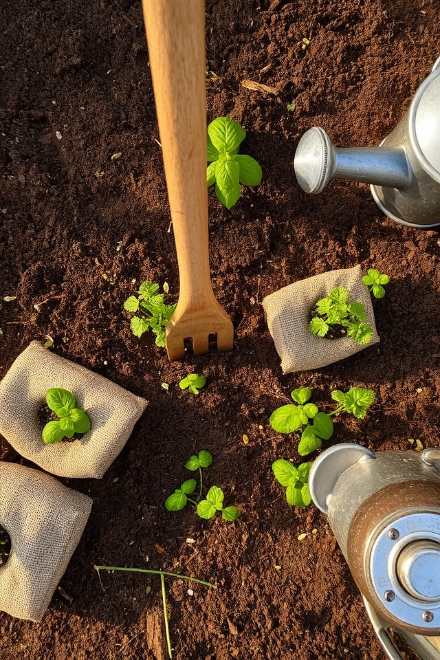 prepare soil for gardening