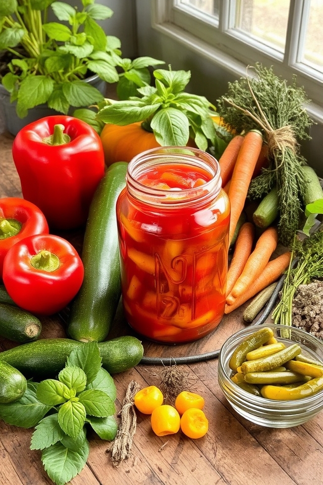 preserve garden produce effectively