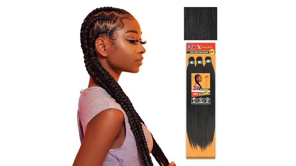 prestretched 58 inch braiding