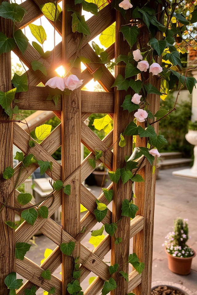 privacy fencing vertical screens