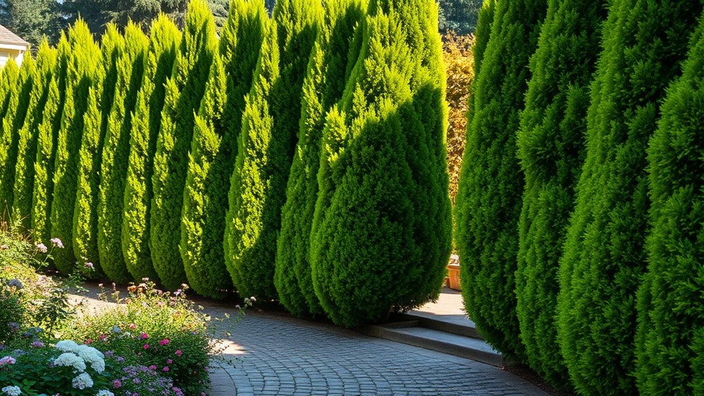 privacy greenery aesthetic appeal