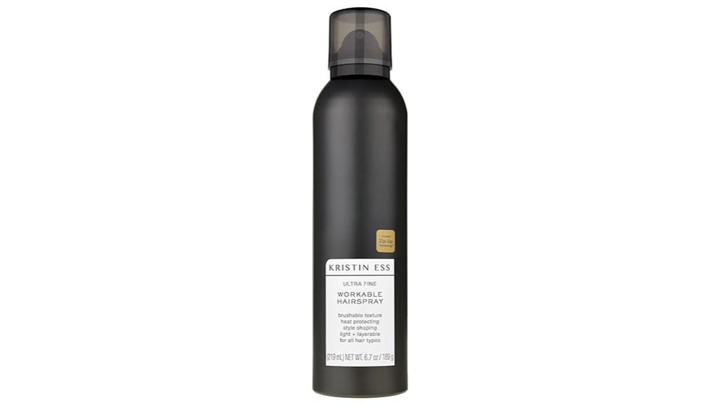 professional hairspray with protection