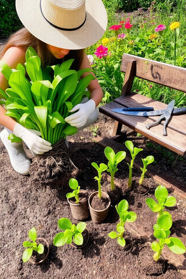 propagate through plant division