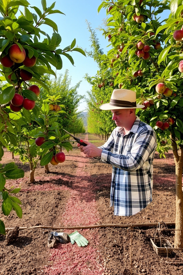 proper fruit tree pruning