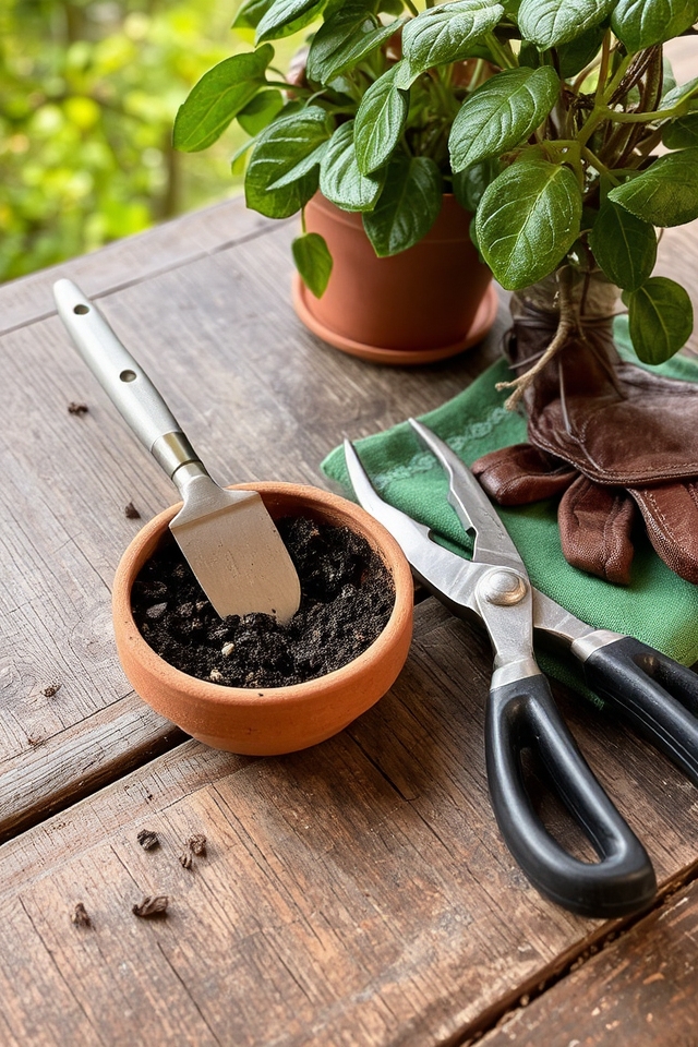 proper potting supplies