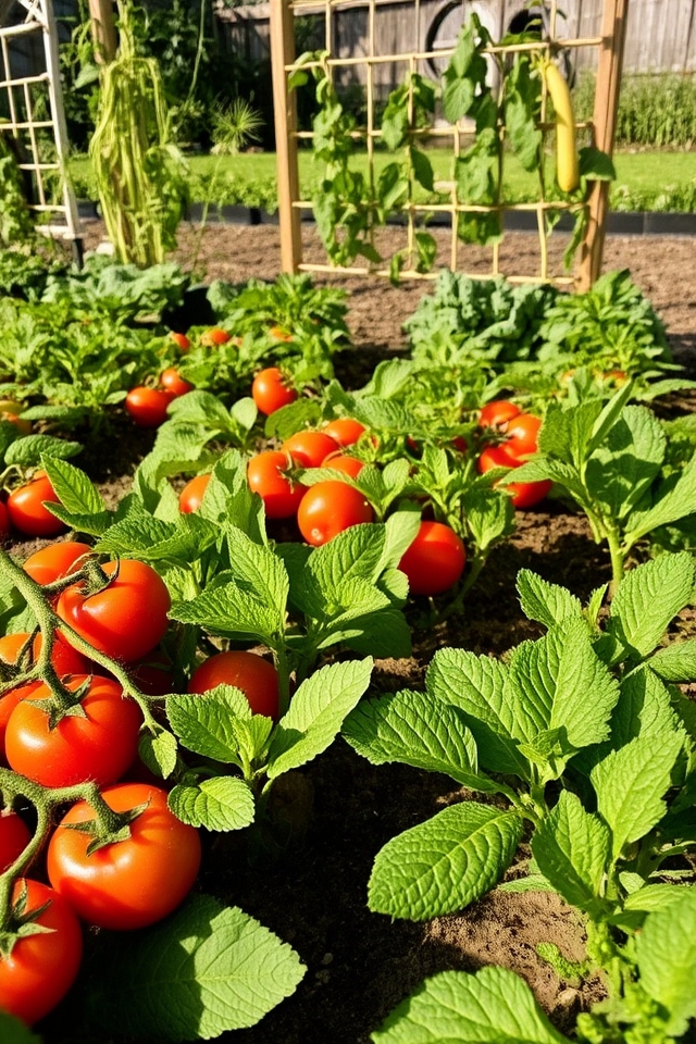proper vegetable plant spacing