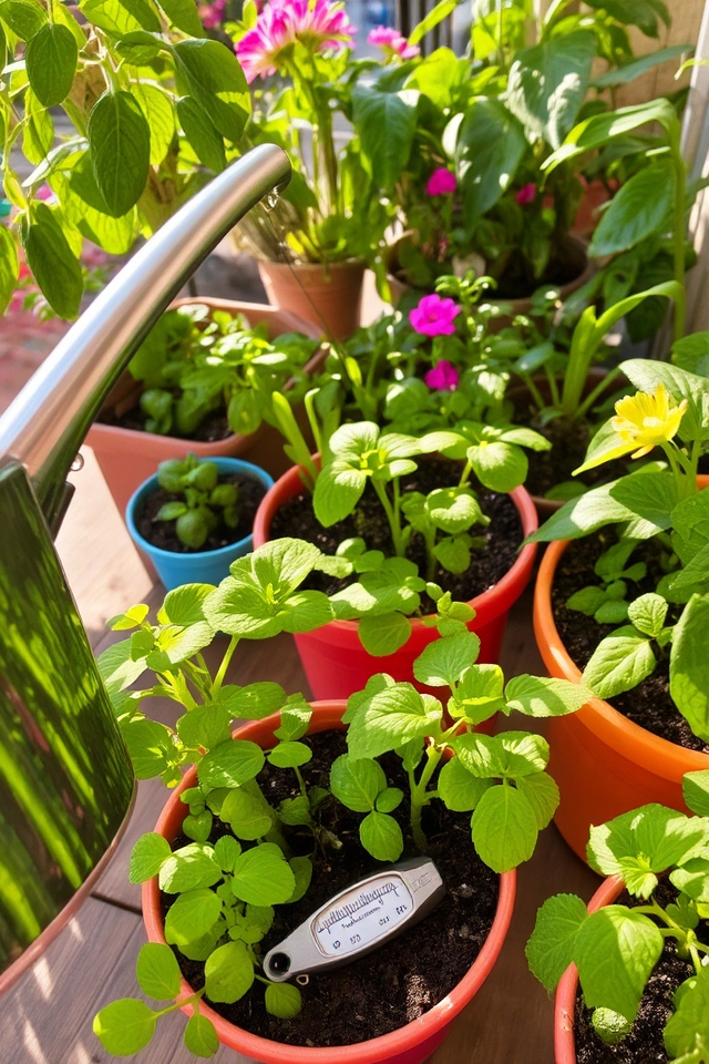 proper watering for plants