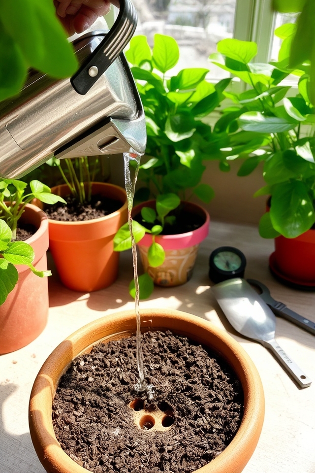 proper watering techniques essential