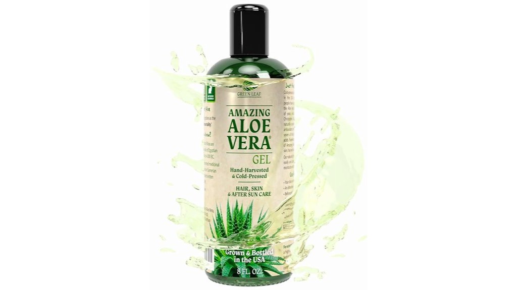 pure aloe vera gel