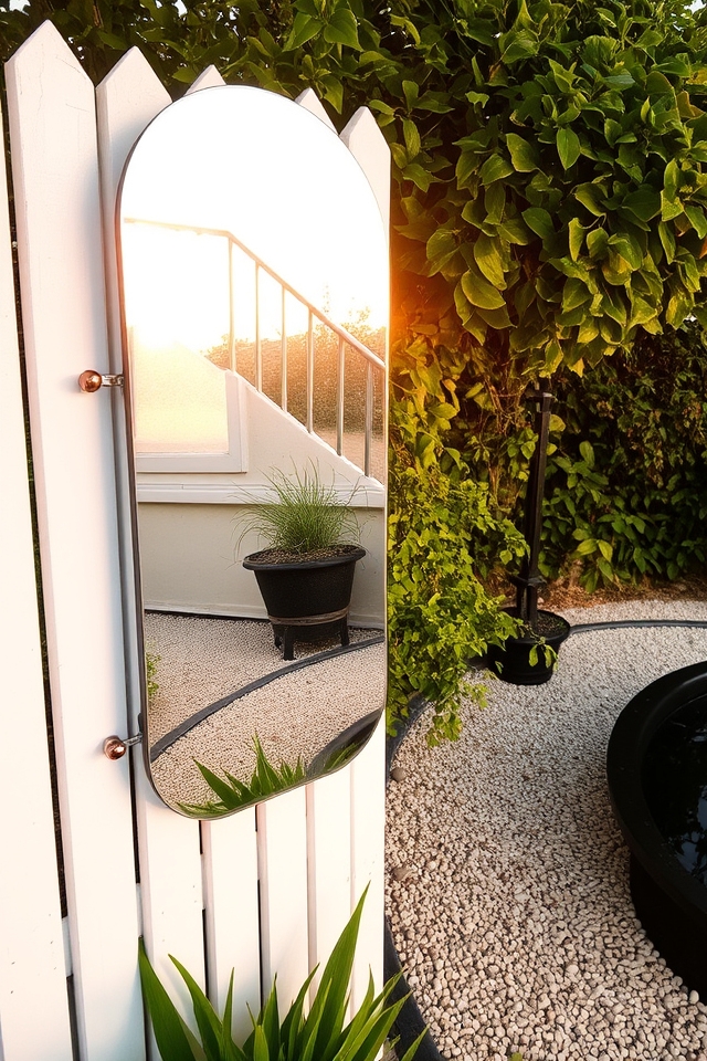 reflective surfaces amplify light