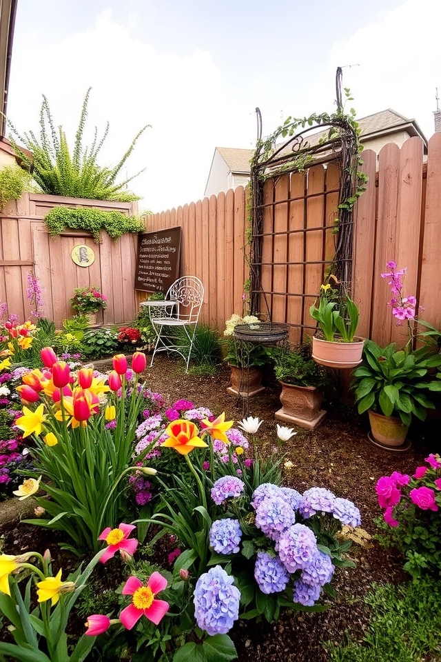 refresh small garden spaces