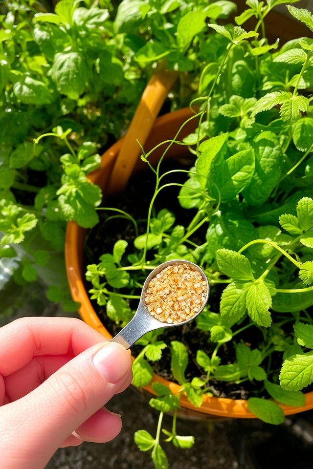 regular balanced fertilizer application