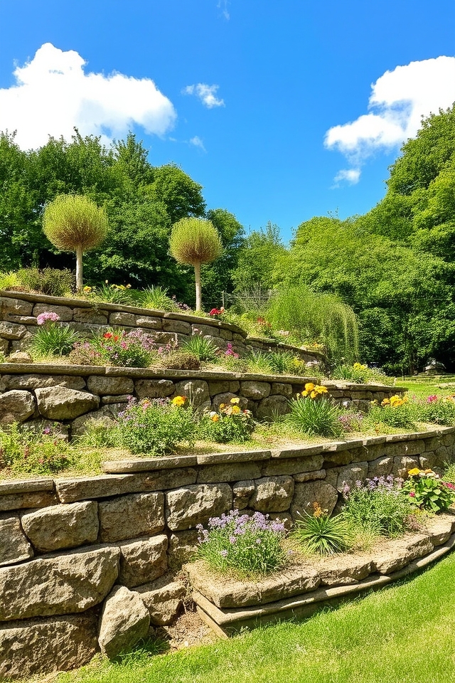 retaining wall design options