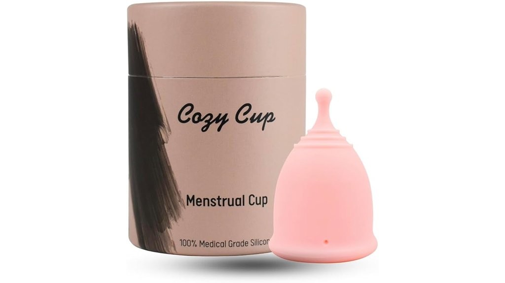 reusable comfortable menstrual cup