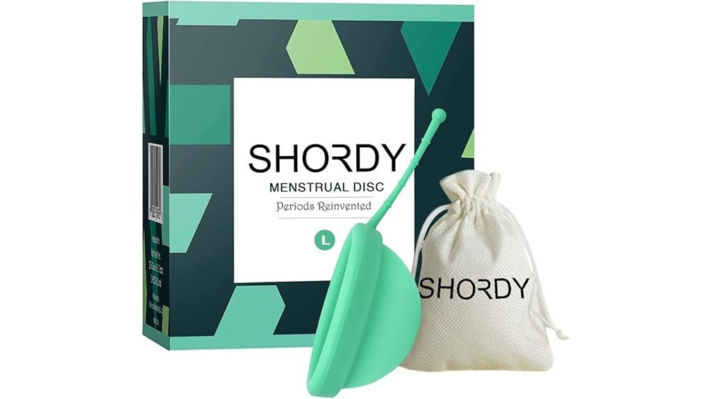 reusable menstrual disc large