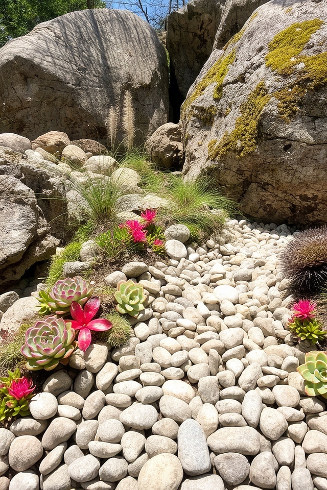 rock garden oasis retreat
