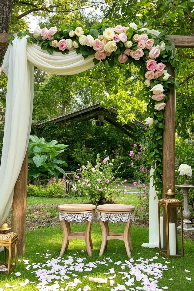 romantic altar decoration ideas
