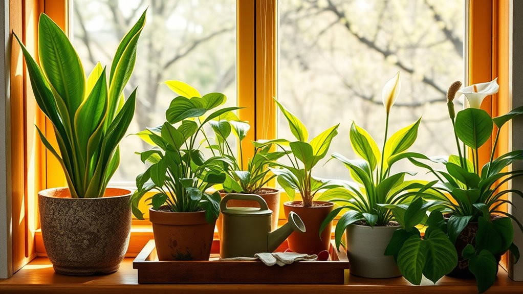 rotate pots for growth