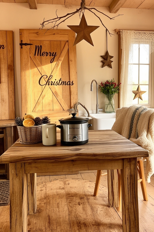 rustic wooden country decor