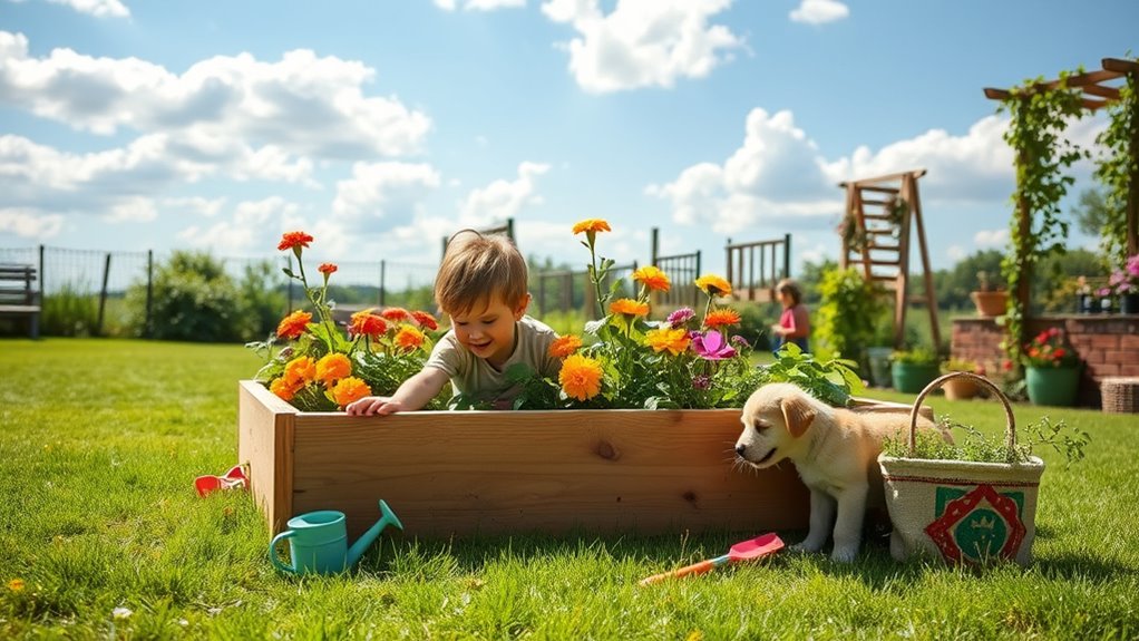 safe gardening for families