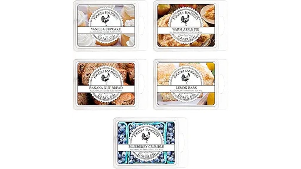 scented soy wax melts