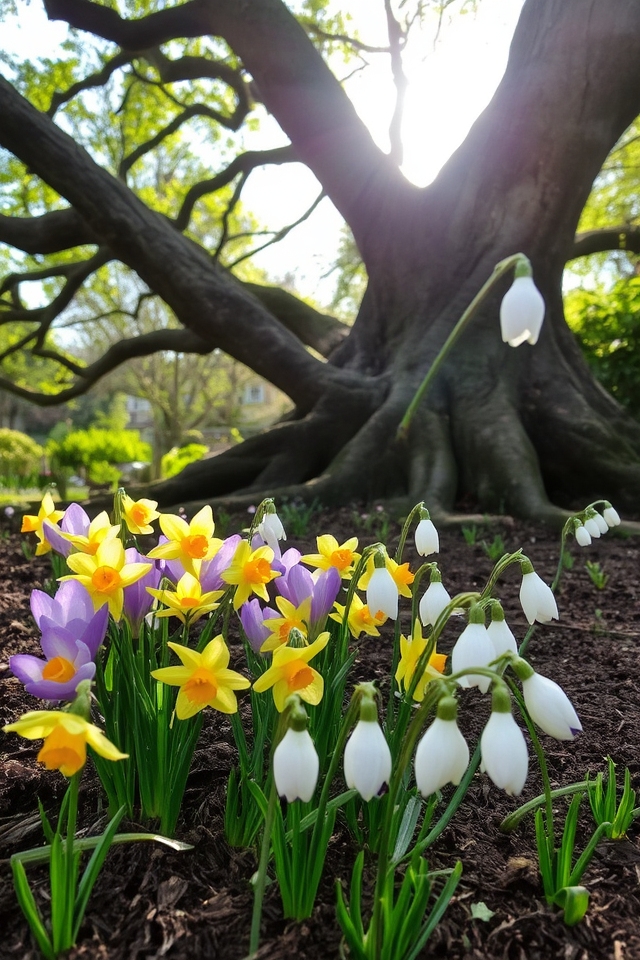 seasonal color with bulbs