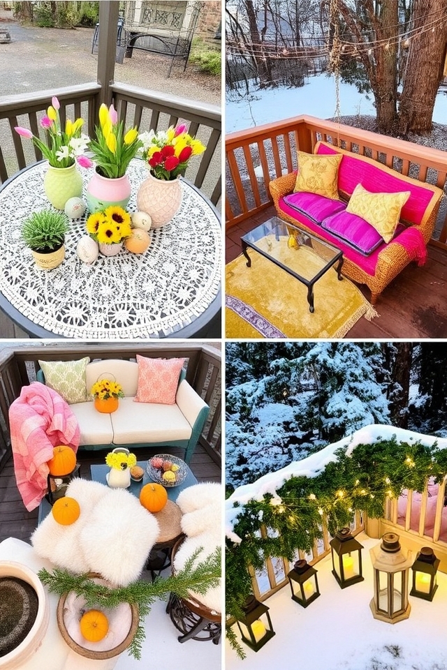 seasonal deck decoration ideas