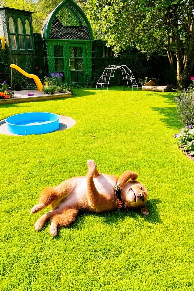 seasonal dog friendly garden design