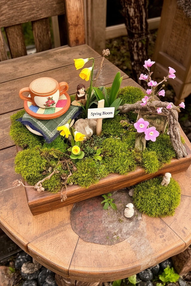 seasonal fairy garden transformations