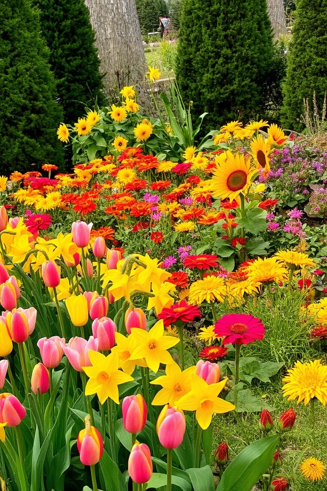seasonal flower garden planning