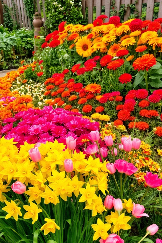seasonal flower garden planning