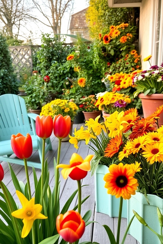 seasonal flowers for outdoor transformation