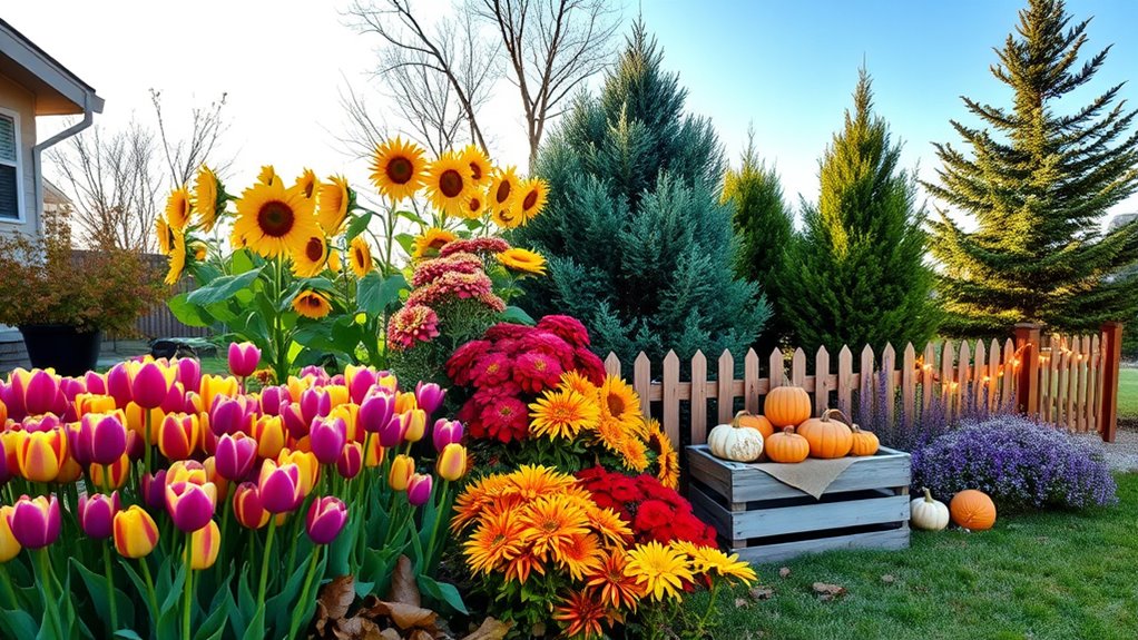 seasonal garden display ideas