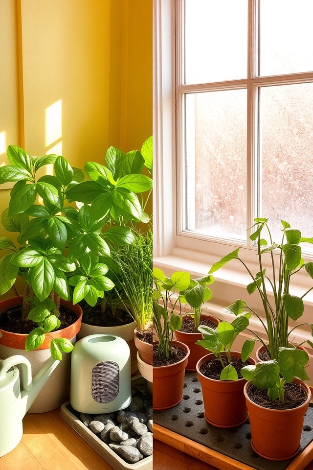 seasonal indoor gardening adjustments