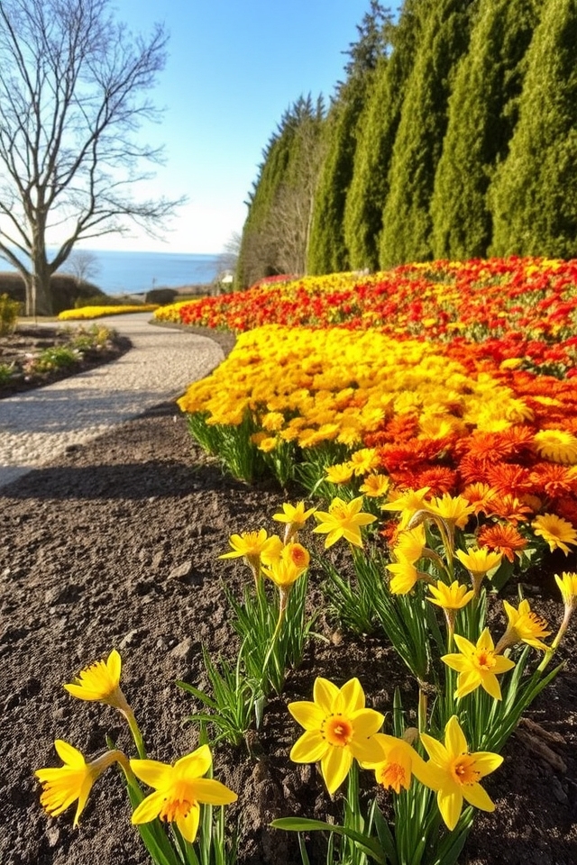 seasonal memorial garden tribute