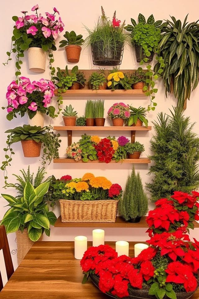 seasonal plant accent rotations