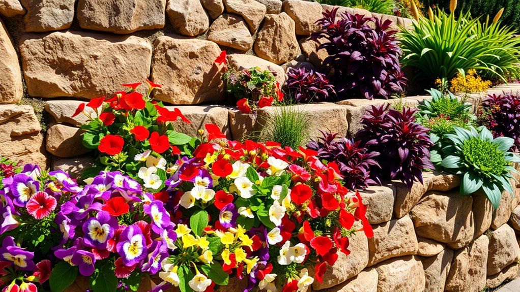 seasonal plant color bursts