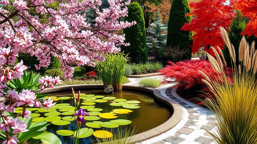 seasonal plant diversity enhances beauty